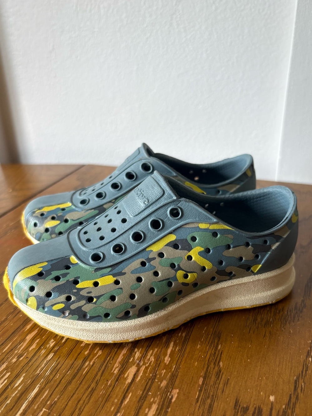 Native Robbie Slip-on Sneakers Sugarlite Print - Hollywood Pink - c7 (toddler 7)